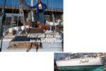 Pictures of Lori Eidsmoe with her boat Aurora