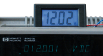 Tim tested the $10 eBay lCd voltmeter in the laboratory. It passed.