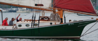 The Heritage Cup Series draws classics like the Dictator Friendship Sloop, Natanya, skippered by Joseph Hliva.
