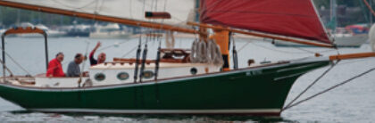 The Heritage Cup Series draws classics like the Dictator Friendship Sloop, Natanya, skippered by Joseph Hliva.