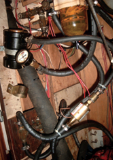 Clean fuel is essential to a diesel engine’s reliability. A grit filter helps keep it clean and a vacuum gauge monitors the condition of the filter.