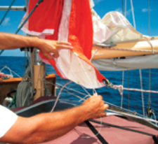 Foot and leech lines allow for infinite variations in sail shape.