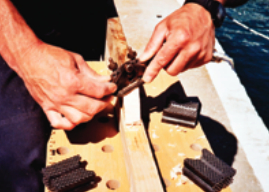 The spokeshave also came in handy for tapering the loom toward the blade.