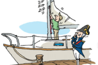 Illustration of a model skipper
