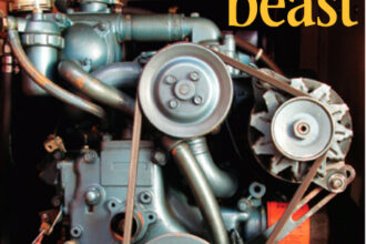 In its original configuration, the drive belt on Philip’s engine complained noisily because it couldn’t deliver the oomph needed to turn the high-powered alternator.