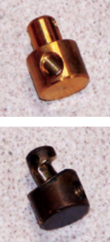 The worn pivot at the throttle-lever connection contributed to the failure of the cable.
