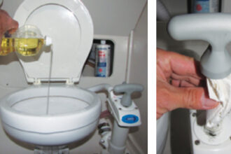 A little lubrication keeps rubber parts supple so they don’t protest when pressed into service.
