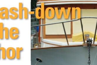 When Chuck and his wife, Susan, moved aboard a trawler after years on a sailboat, muddy anchors followed them. A saltwater deck-wash system was the answer.