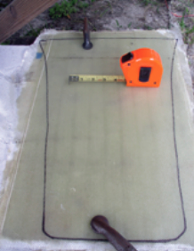 Drawing out the aft bulkhead.