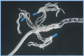supplies for rope-to-chain splices