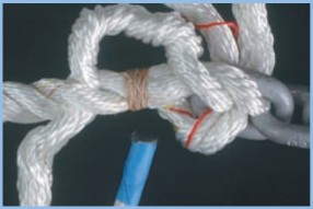supplies for rope-to-chain splices