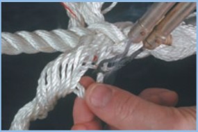 supplies for rope-to-chain splices