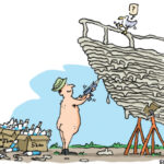 Illustration of using 5200 on a boat