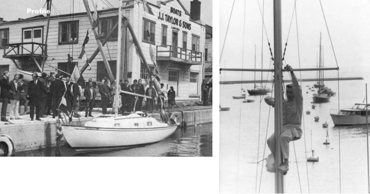 In 1968, Allan took over management of J. J. Taylor & Sons, which was moving into fiberglass yacht construction. Its first model was the Contessa 26. The boat later was made famous by Tania Aebi, who made a solo circumnavigation in her Varuna.