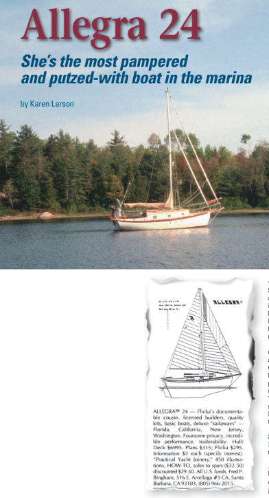Fred Bingham ran Allegra ads in the early 1980s. This one captured the imagination of Roger Lautenbach.