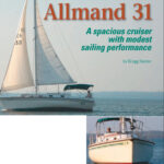 The relatively small rig is easy to handle, especially with the headsail set on a roller furler. Mistico, Oklahoman Skip Hanson’s Allmand 31, is featured in photos throughout this article.