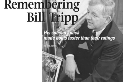 Yacht designer Bill Tripp — 1920-1971 — is perhaps best remembered by Good Old Boat readers for the several boats he did for Columbia Yachts during the 1960s, but he also designed numerous successful ocean racers.