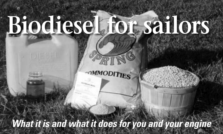 Picture of diesel and soybeans