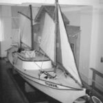 Capt. John Voss’ famous dugout canoe, Tilikum, now more than 150 years old, is still in a fine state of preservation at the Maritime Museum of British Columbia in Victoria on Vancouver Island.