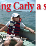 Carly and Greg on St. Joseph Sound, off Dunedin and Clearwater, Florida. This sound is protected by Caladesi Island on the north and Clearwater Beach to the south. The Intracoastal Waterway runs through this area.