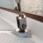 Once leak-prone, the chainplate is now high and dry.