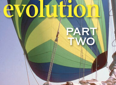 Ron and Bonnie Dahl found that the trade winds of the Caribbean were too much for their cruising spinnaker, so they took it off the boat during their travels in these waters.