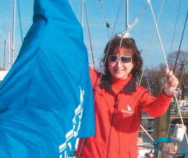 Jackie Hess is the woman who wrapped up Warren’s heart far more securely than any sailboat ever will.