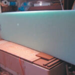 Dale chose Stratocell, easily cut with woodworking tools, as his insulation material.