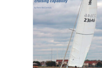 The J/30 balances very nicely under mainsail alone, making maneuvering in close quarters much easier.