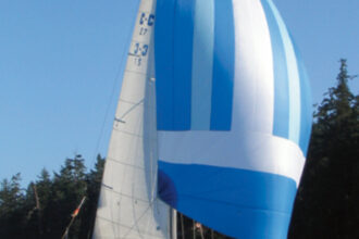 Kittiwake, a C&C 27, has been a one-family boat from her first days in 1976. Sailed all these years by Henry and Mary Anne Boudin and their sons, Jonathan and Joshua, Kittiwake has collected a lifetime of memories and patiently trained all aboard to be fine sailors.