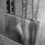 The finished knife block.