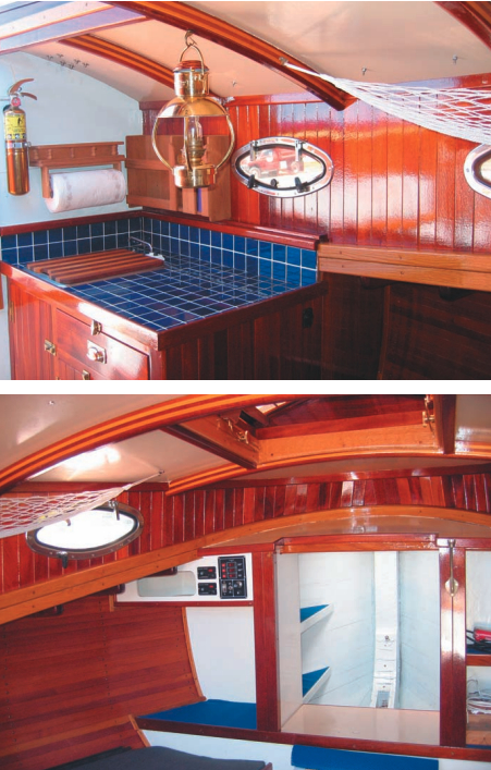 Interior of Lazy Lucy