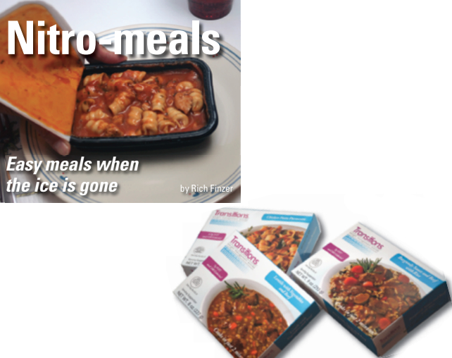 Ready in two minutes, no cooling — no fooling!