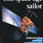 Illustration of a satellite in space