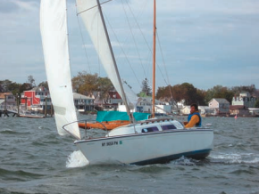 Salina, Andrew’s positive eBay boat purchase, is a 1975 O’Day 22 which he and his wife continue to sail and enjoy.