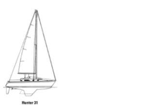 Comparison chart between Tanzer 31, Hunter 31, and Cal 31