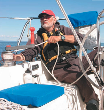 Jerry sailing