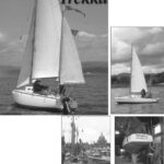 In the Tall Ships Challenge 2005 in Victoria, British Columbia, Trekka made her first public sailing appearance, near right, following time as a static exhibit, far right. At the event, she was sailed by Sandy Goodall and Carol Hasse, on facing page and above.