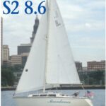 Moondance, owned by Joe Locala of Bratenahl, Ohio, was designed in 1984 by Arthur Edmonds. The S2 8.6 still looks fairly contemporary, though the reverse transom is reminiscent of a previous era.