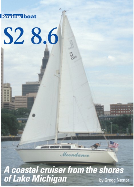 Moondance, owned by Joe Locala of Bratenahl, Ohio, was designed in 1984 by Arthur Edmonds. The S2 8.6 still looks fairly contemporary, though the reverse transom is reminiscent of a previous era.