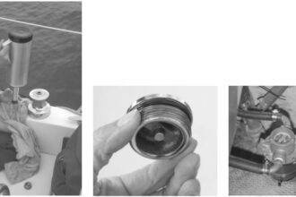 A Baja filter, at left, will remove water and solids. Defective fuel-fill O-rings, center, cause many engine failures. A raw-water filter, at right, stops large solids from reaching the pump.