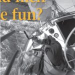 Is sailing fun? Can there be any doubt? Mary Fitzgerald took this photo of an absolutely delighted crewmember while racing one blustery New Year’s Day in Budd Inlet on Southern Puget Sound.