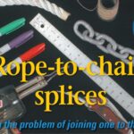 supplies for rope-to-chain splices