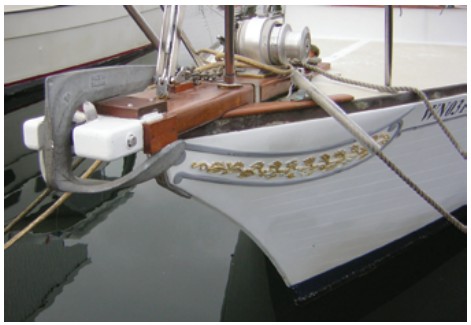 A new anchor sprit and windlass