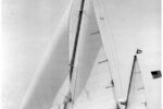 Large yachts compromise economy . . . and sometimes the cooking facilities. When she was built, Julie, a 52-foot yawl, had all the conveniences, except for one. Frightened of most cooking fuels, her owner insisted on a simple two-burner Sterno stove.