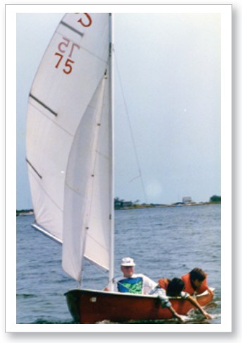sailboat in water