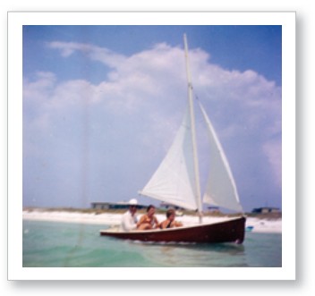sailboat in water