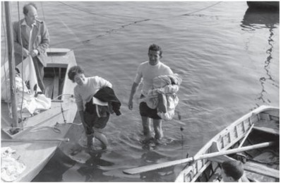 In 1944, Beattie and his bride-to-be, Maire.