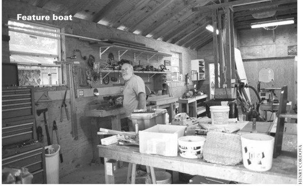 Bill Tait bought Sinisterre in 1982 and has been restoring her ever since. When he began her second restoration in 2001, he built a workshop dedicated for this refit project.