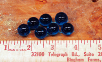 For a stopgap fix, replace the volume of used varnish with marbles that are 3⁄8- to 1⁄2 -inch in diameter.